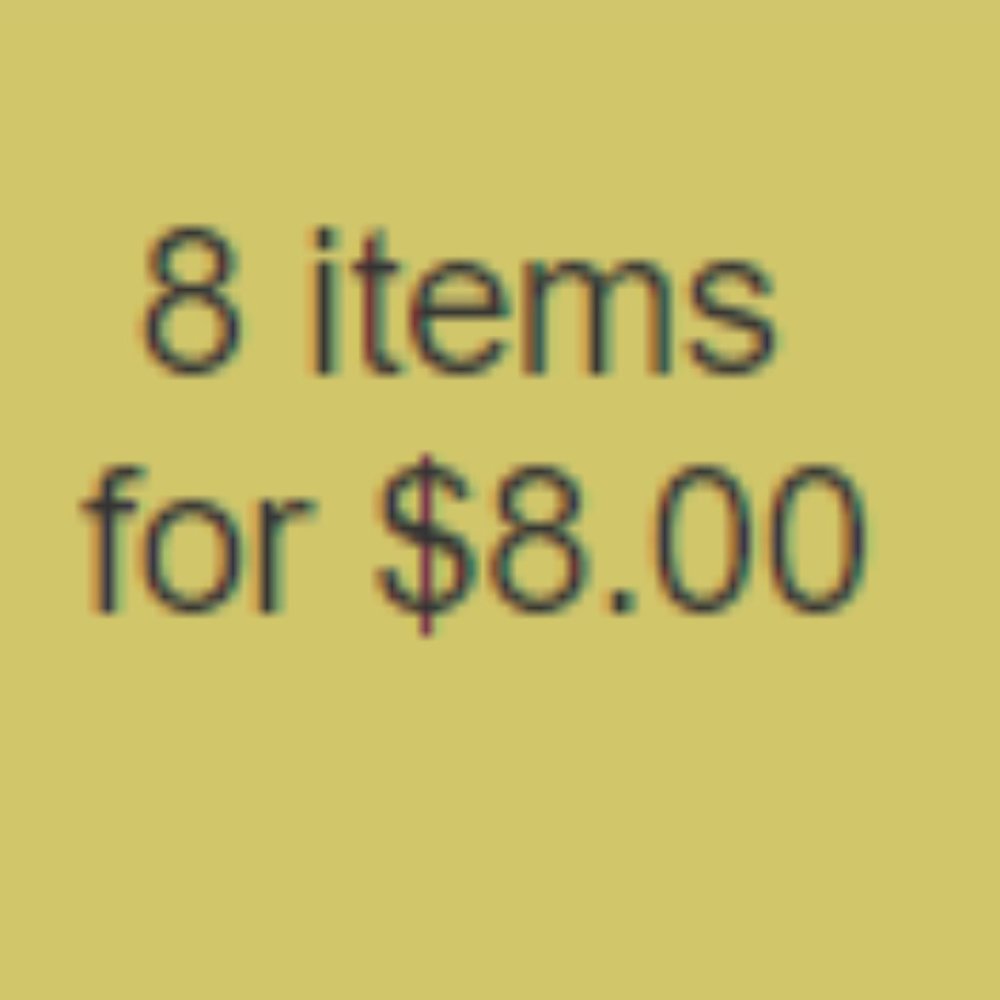 MYSTERY BOX Random 8 items for the amazing price of $8.00